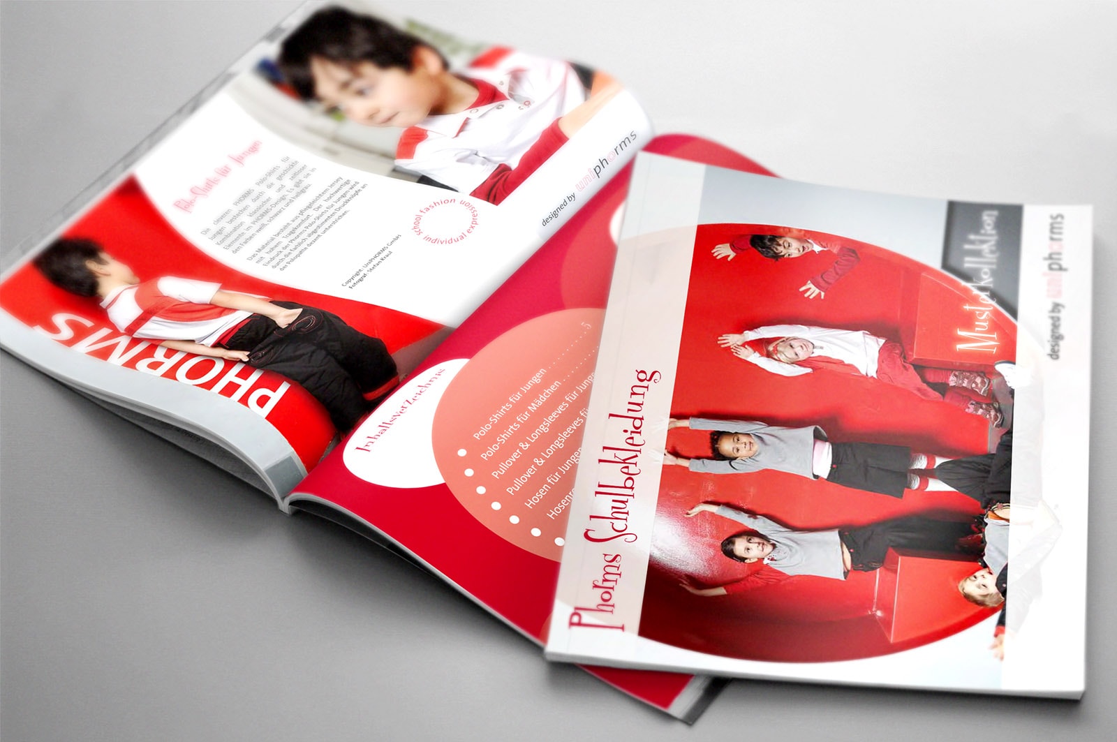 Katalog gestalten Berlin Broschüren Printmedien