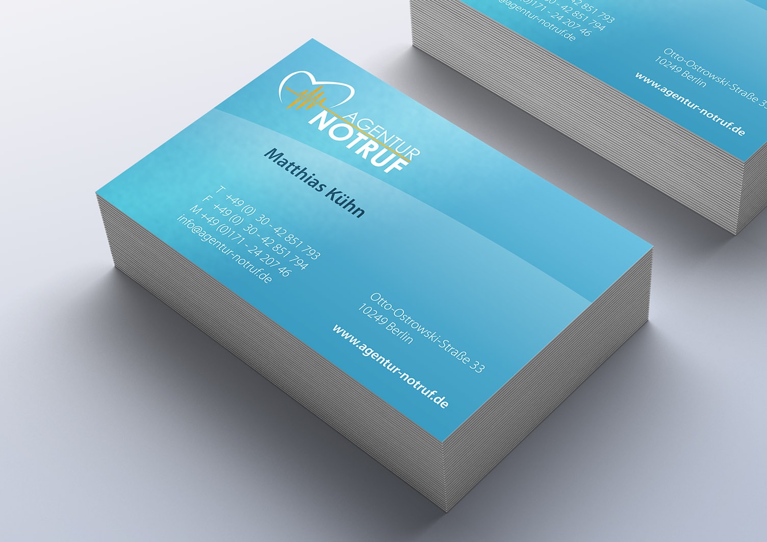 Visitenkarten gestalten Berlin Corporate Design Branding