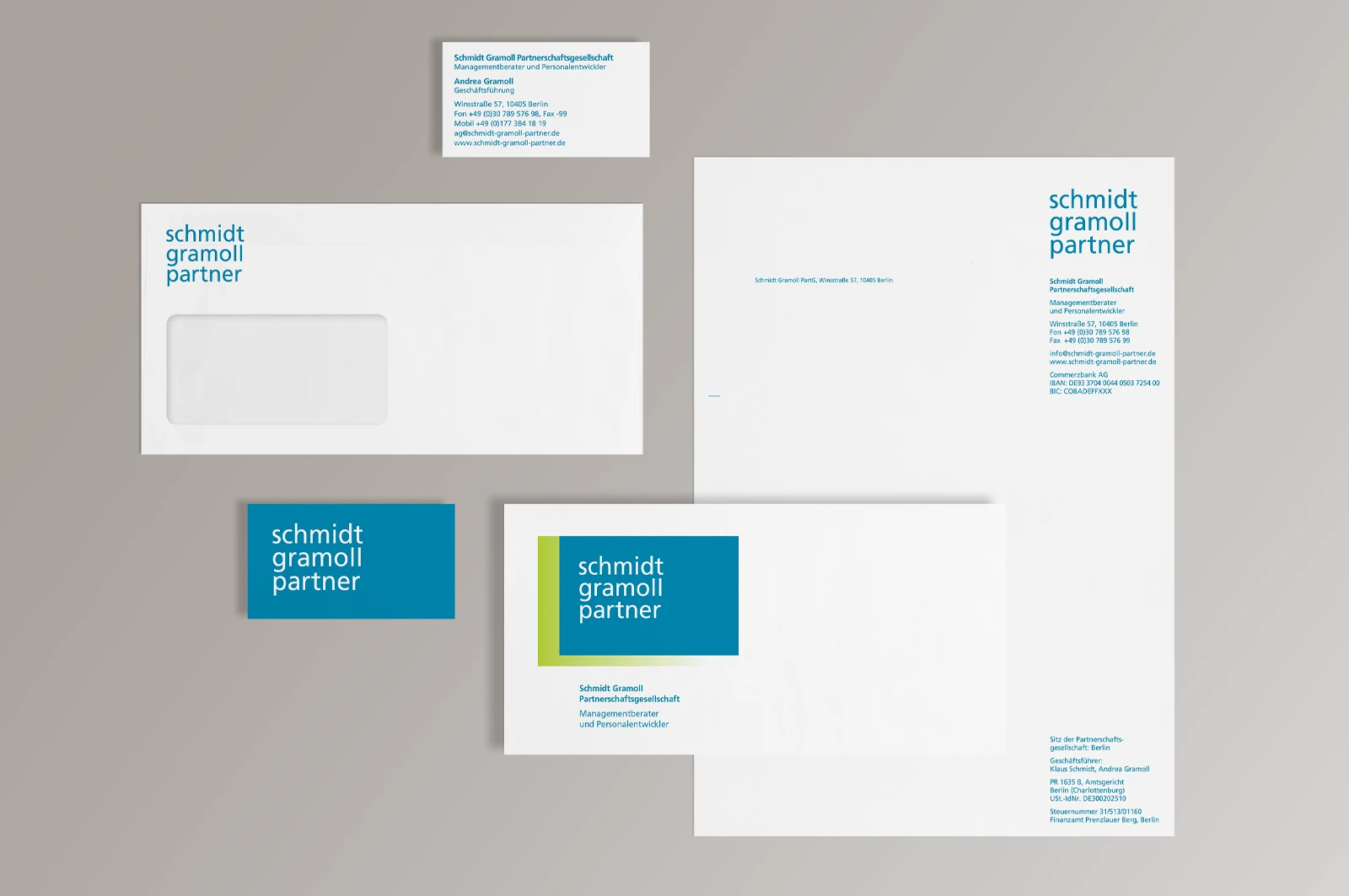 Branding Berlin Personalberatung Corporate Design