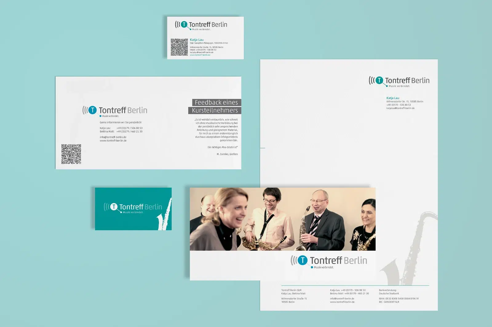 Corporate Design Berlin Branding Musikschule