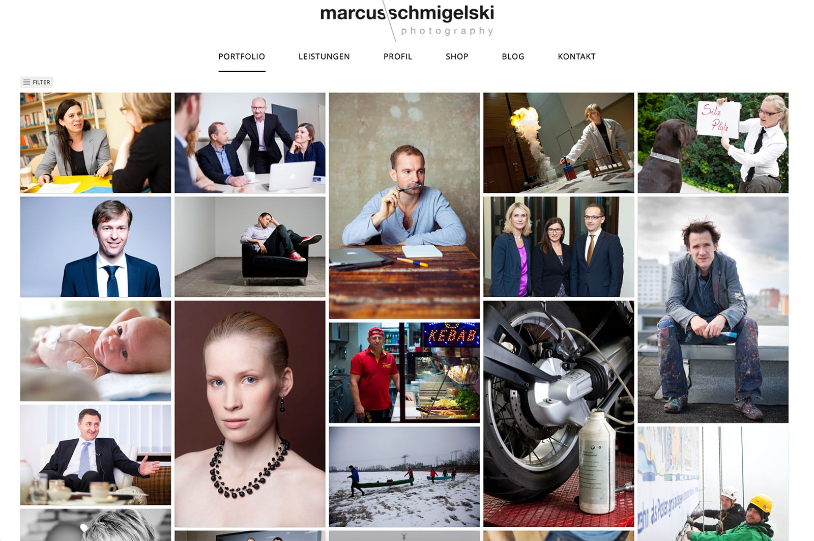 Webdesign Berlin Website-Gestaltung Fotograf