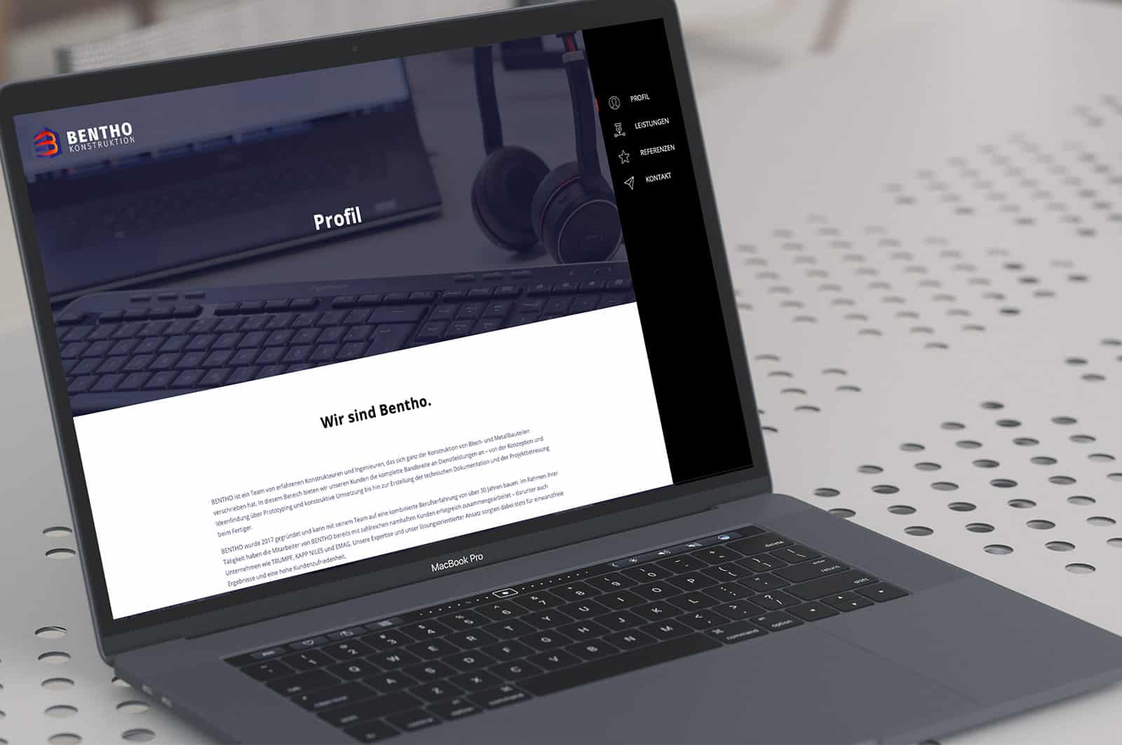 Webdesign Berlin Bentho