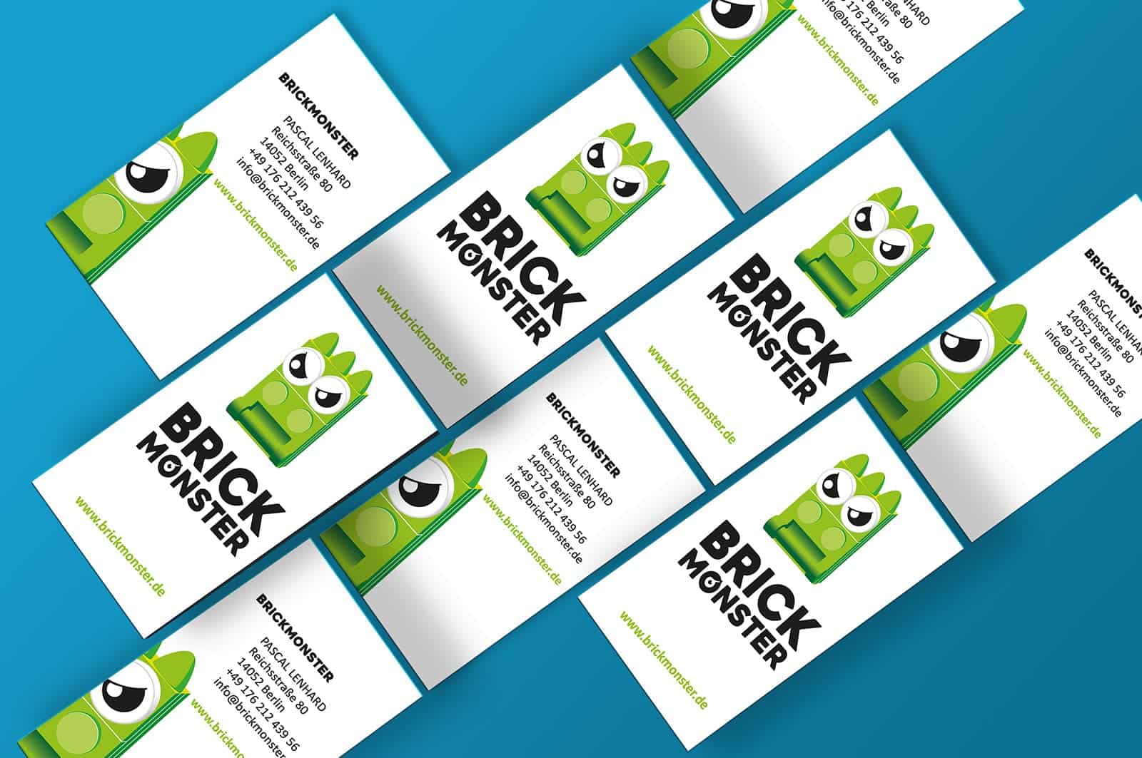 Logogestaltung Grafikdesign Berlin Brickmonster