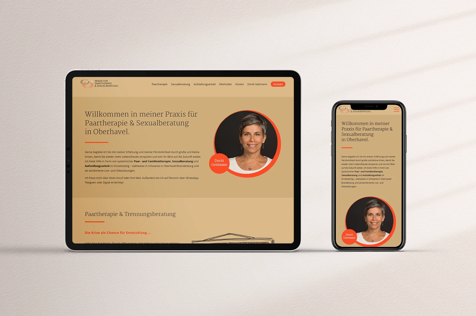 Webdesign Berlin Paartherapie Sexualberatung