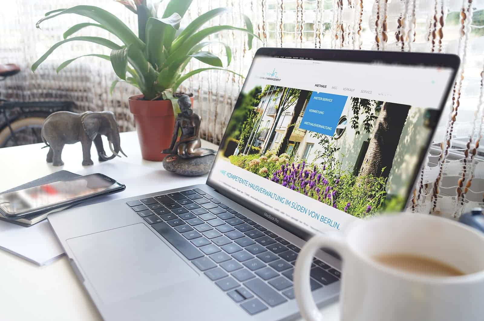 Webdesign Berlin Stang Immobilienmanagement