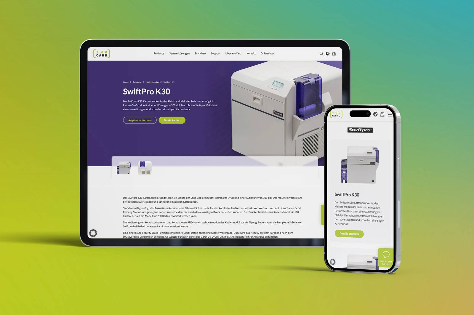 Webdesign Berlin YOUCARD