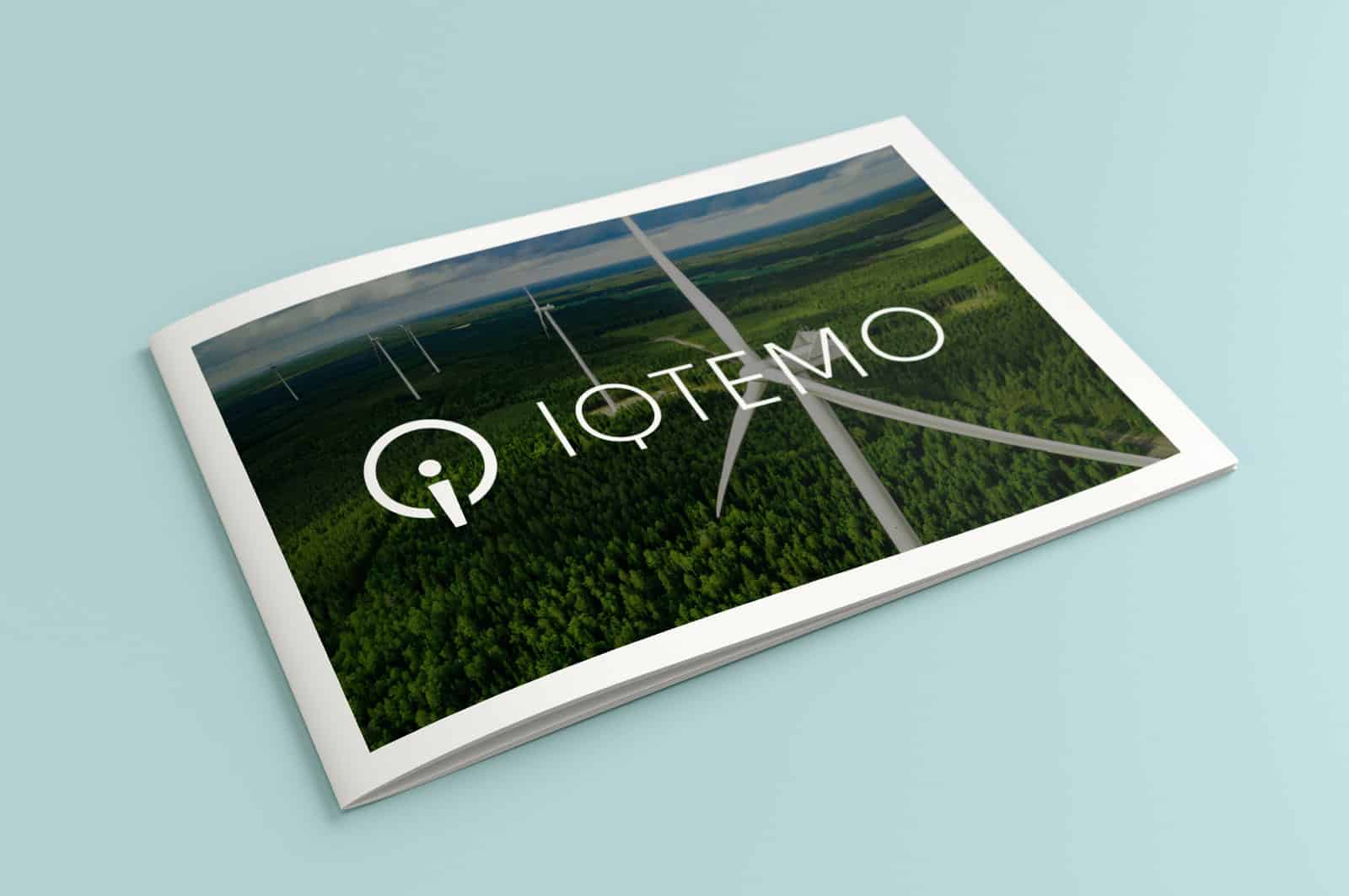Logo design Berlin: Logo design for IQTEMO - a technology company for intelligent telemonitoring