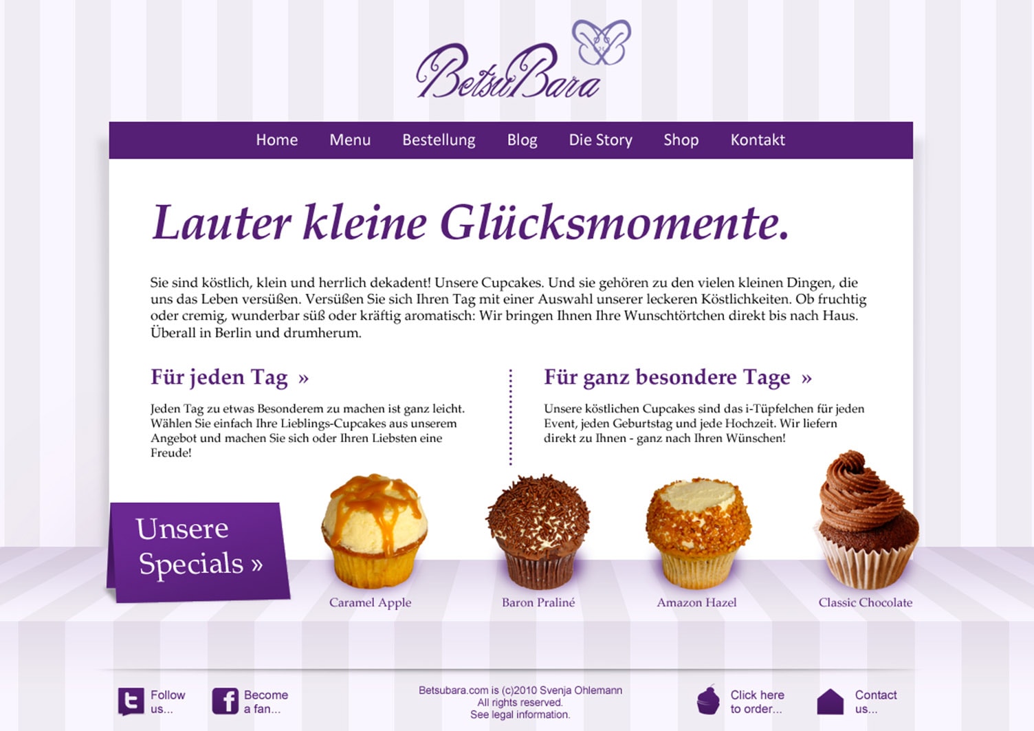 Webdesigner Berlin Grafikdesign Website Lebensmittel