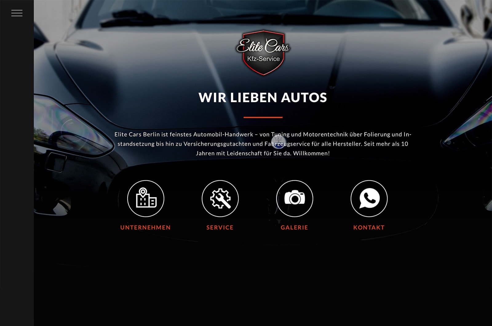 Webdesign Berlin Elitecars