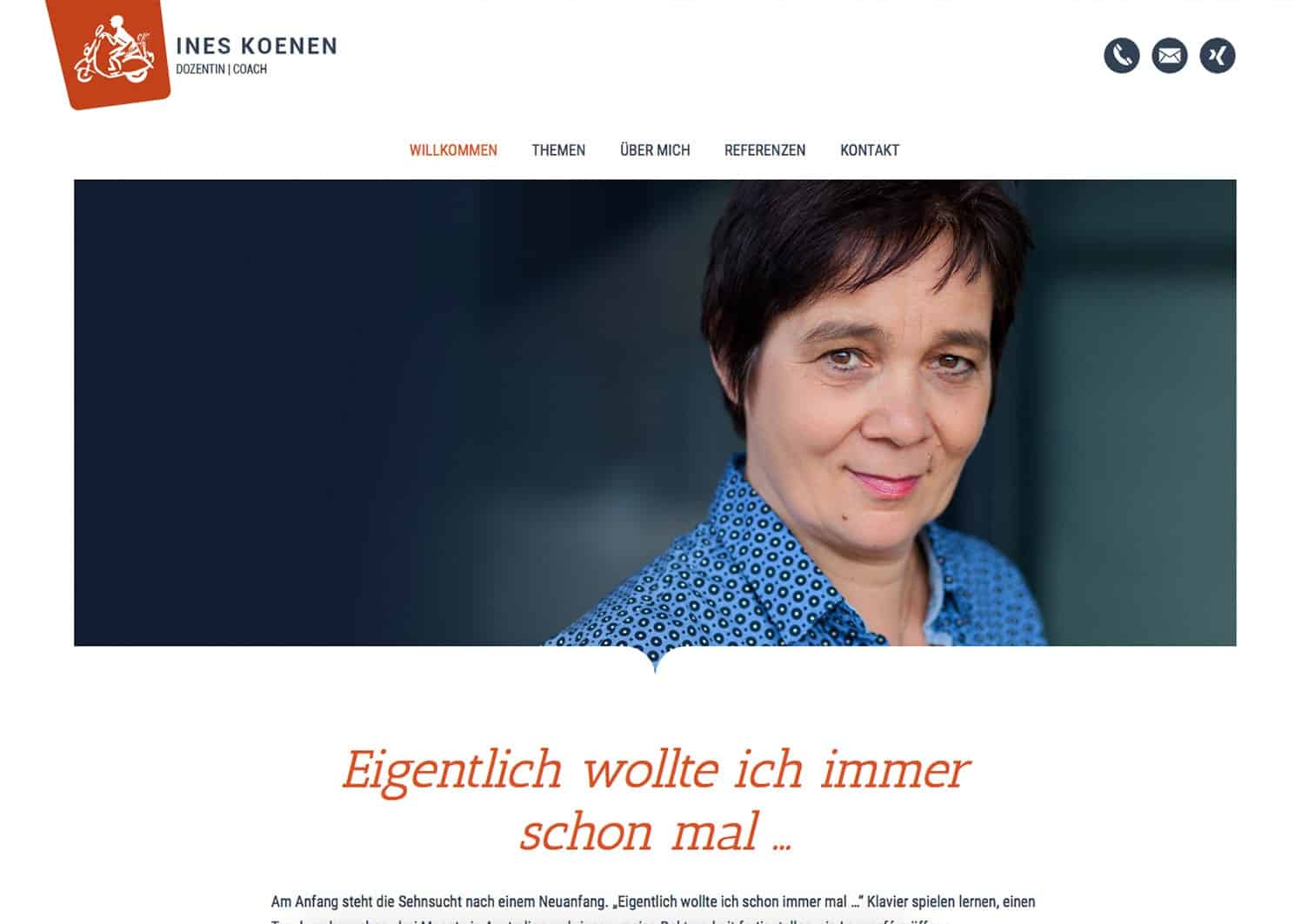 Webdesign Berlin Ines Koenen