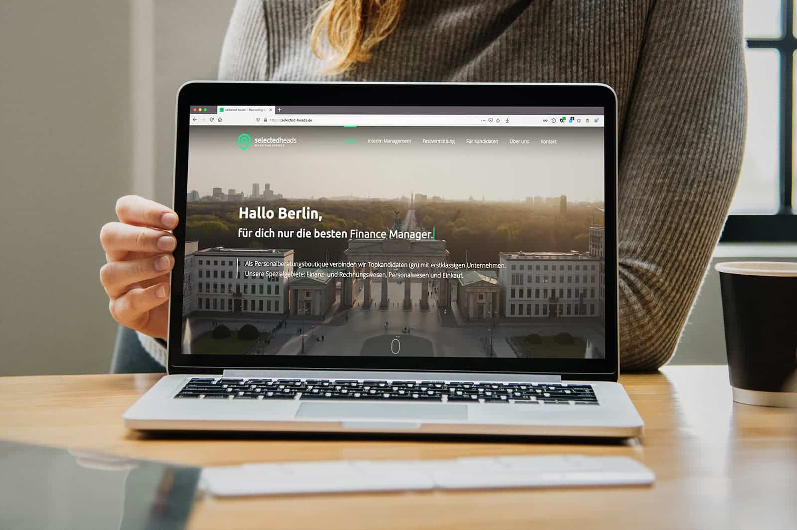 Webdesign Berlin Recruiting Website
