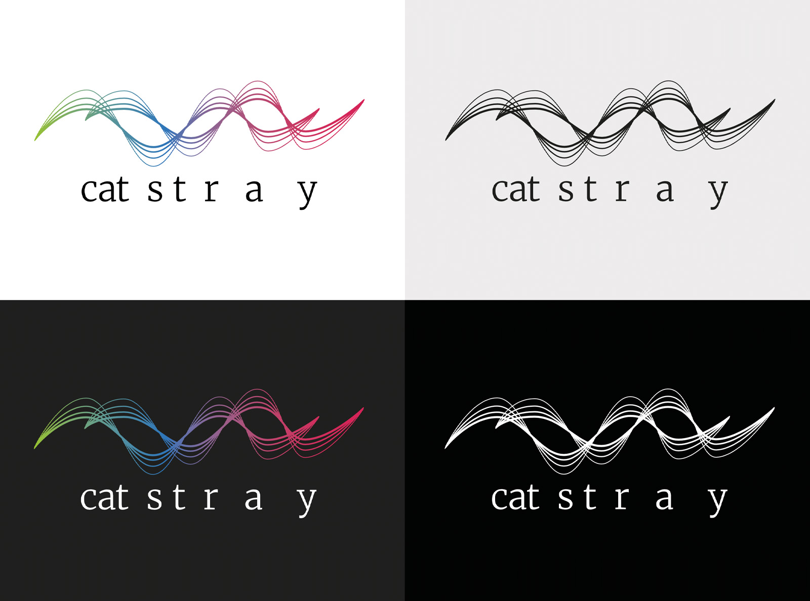Logogestaltung CatStray Medienbranche Berlin
