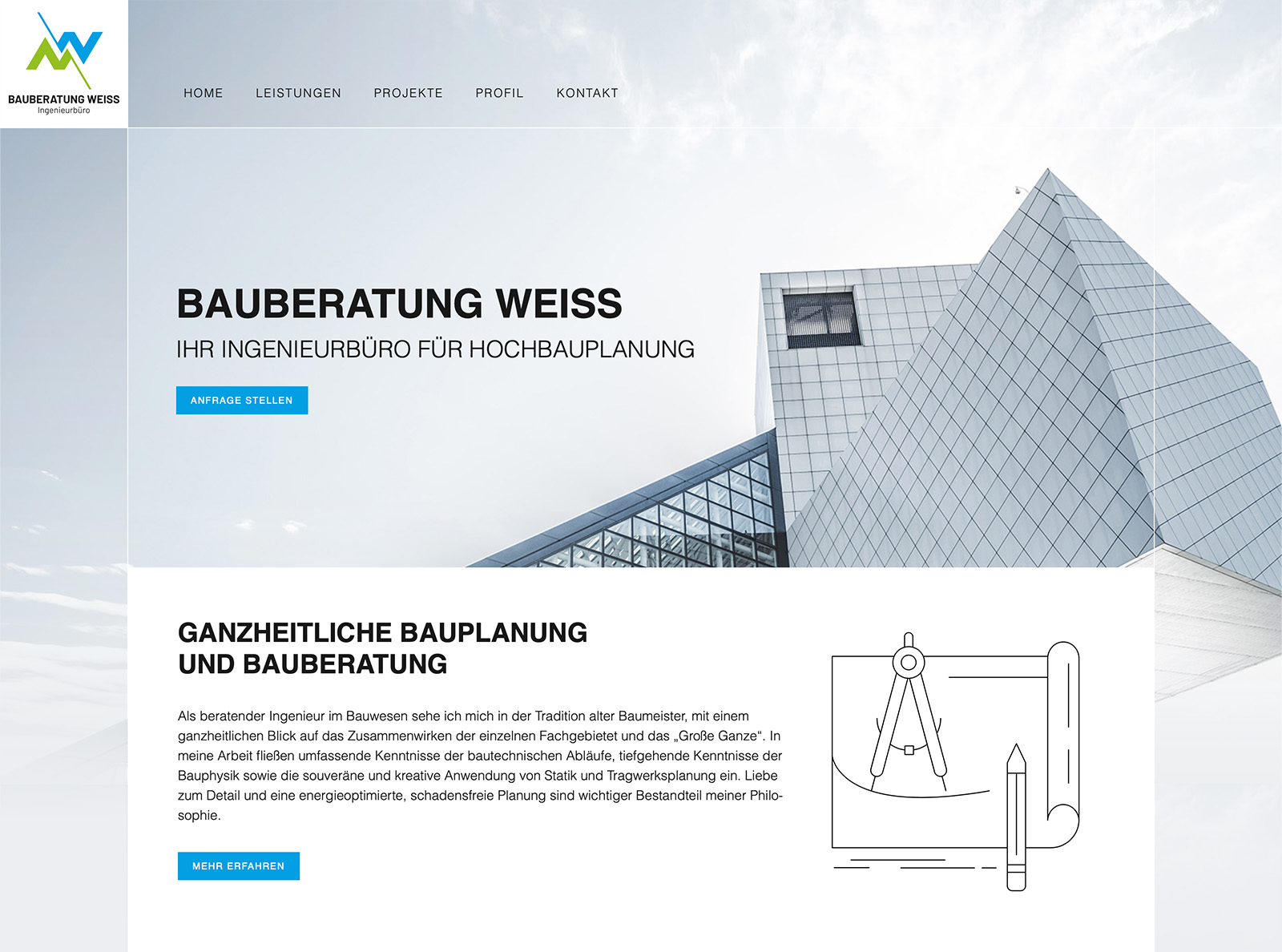 Webdesign für Architekten